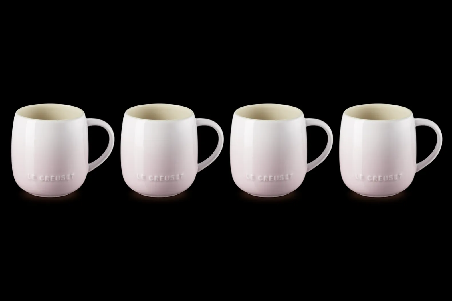 Stoneware Set of 4 Mugs