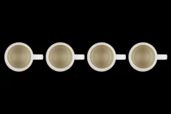 Stoneware Set of 4 Mugs