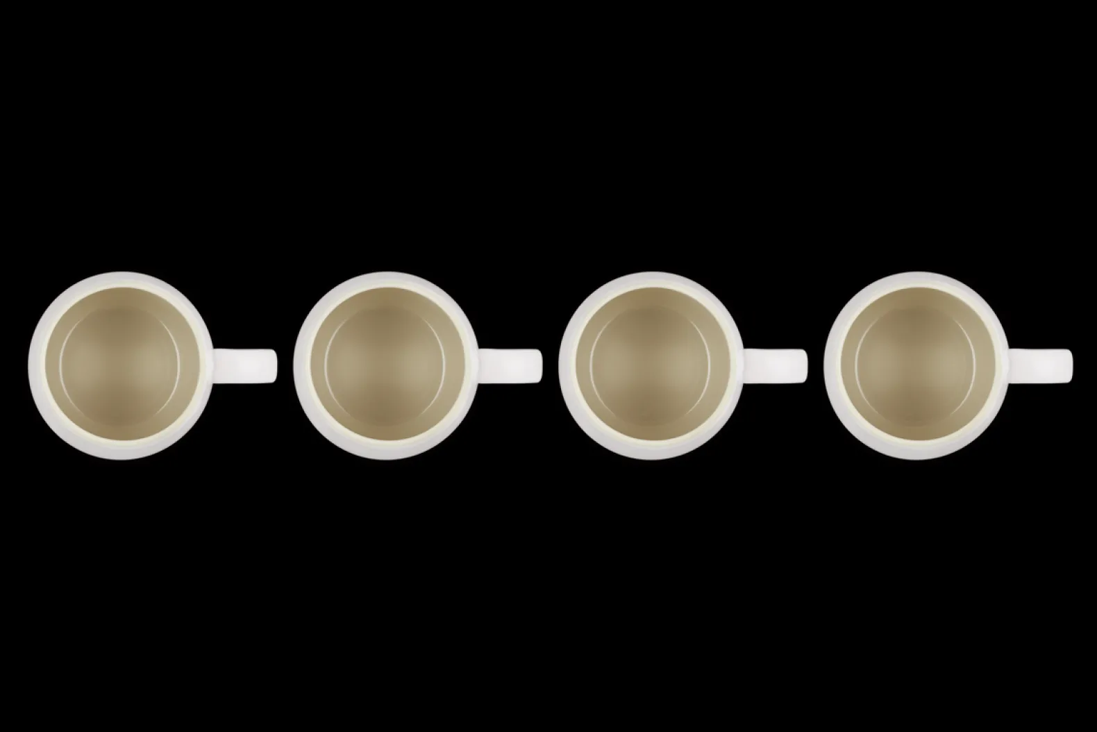 Stoneware Set of 4 Mugs