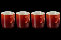 Stoneware Set of 4 Mugs