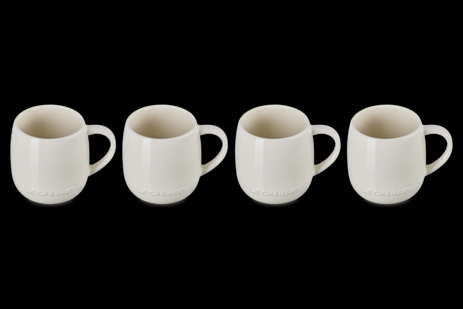 Stoneware Set of 4 Mugs