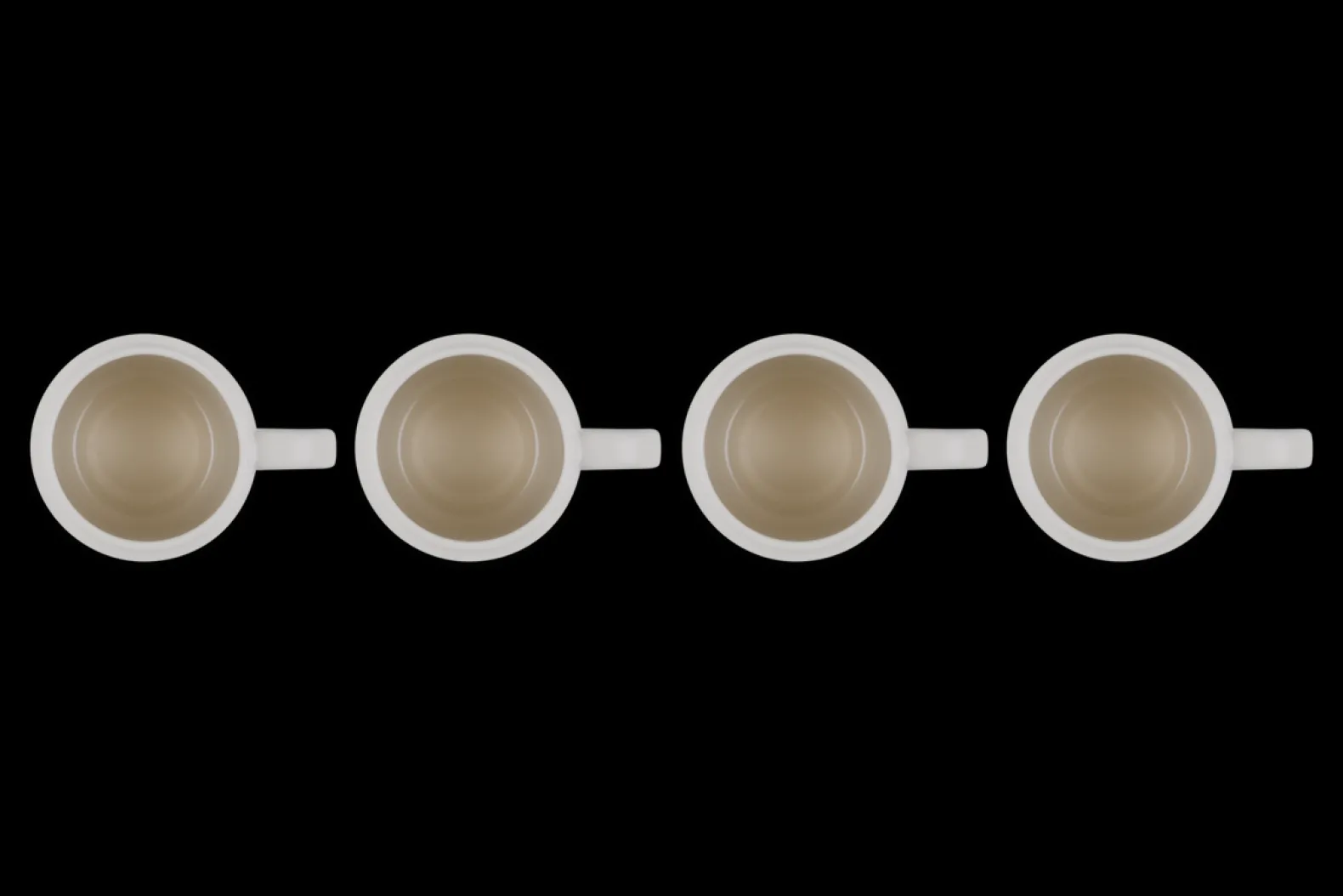Stoneware Set of 4 Mugs