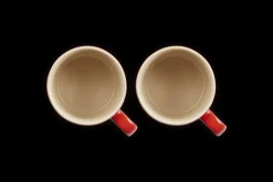 Stoneware Set of 2 Mugs