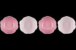 Stoneware Set of 4 Petal Bowls