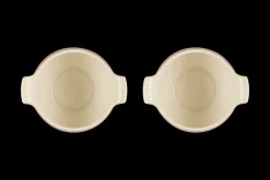 Stoneware Set of 2 Soup Bowls
