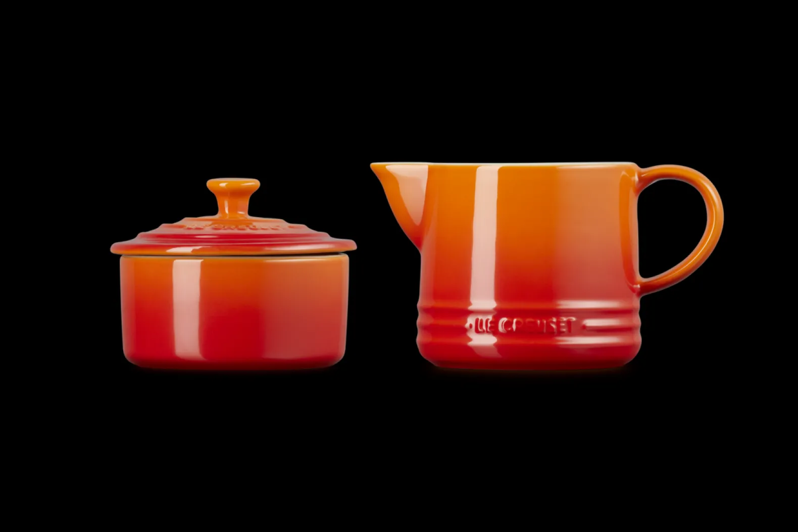 Stoneware Signature Milk and Sugar Set