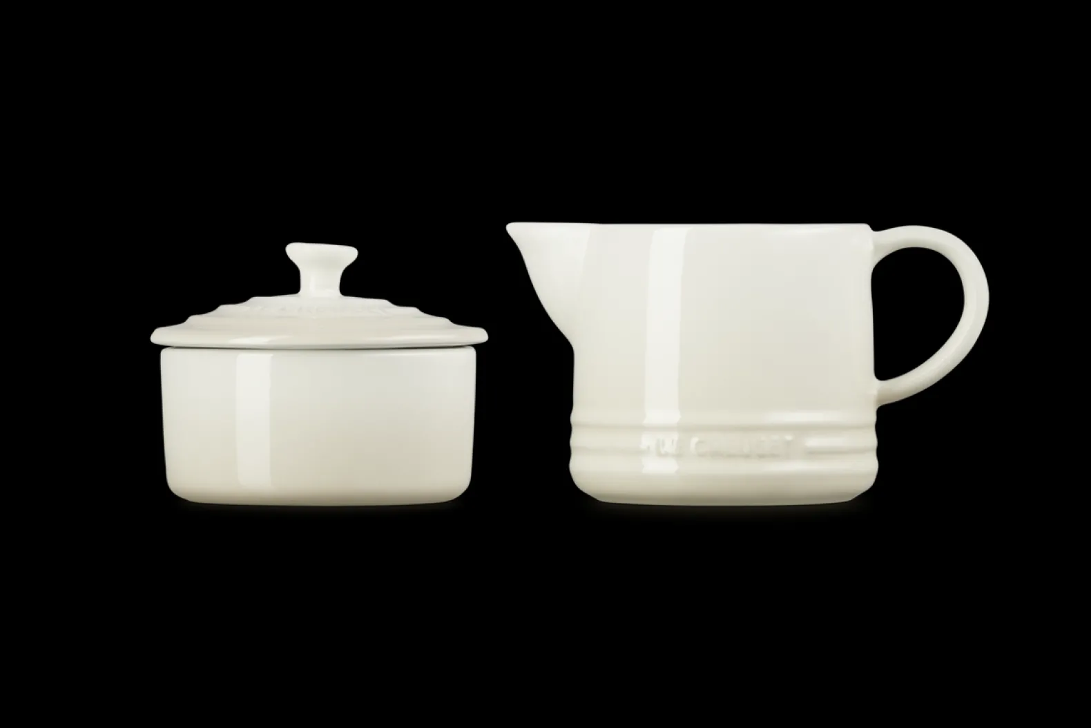Stoneware Signature Milk and Sugar Set