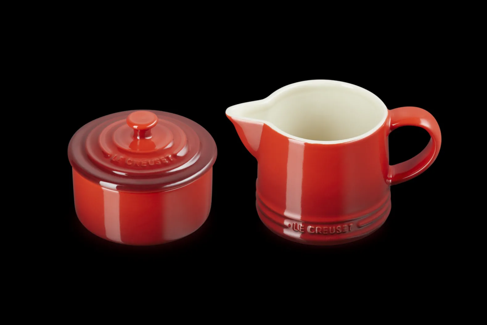 Stoneware Signature Milk and Sugar Set