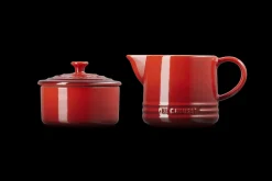 Stoneware Signature Milk and Sugar Set