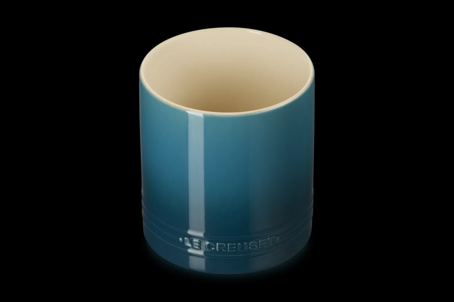 Stoneware Signature Utensil Jar