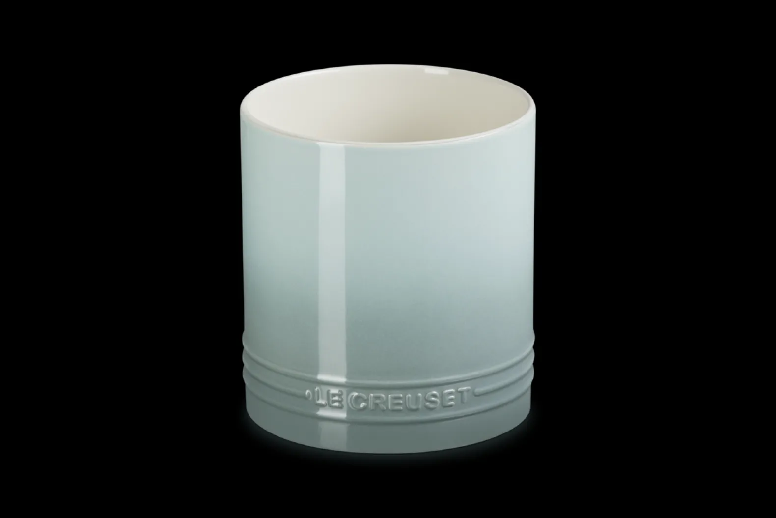 Stoneware Signature Utensil Jar