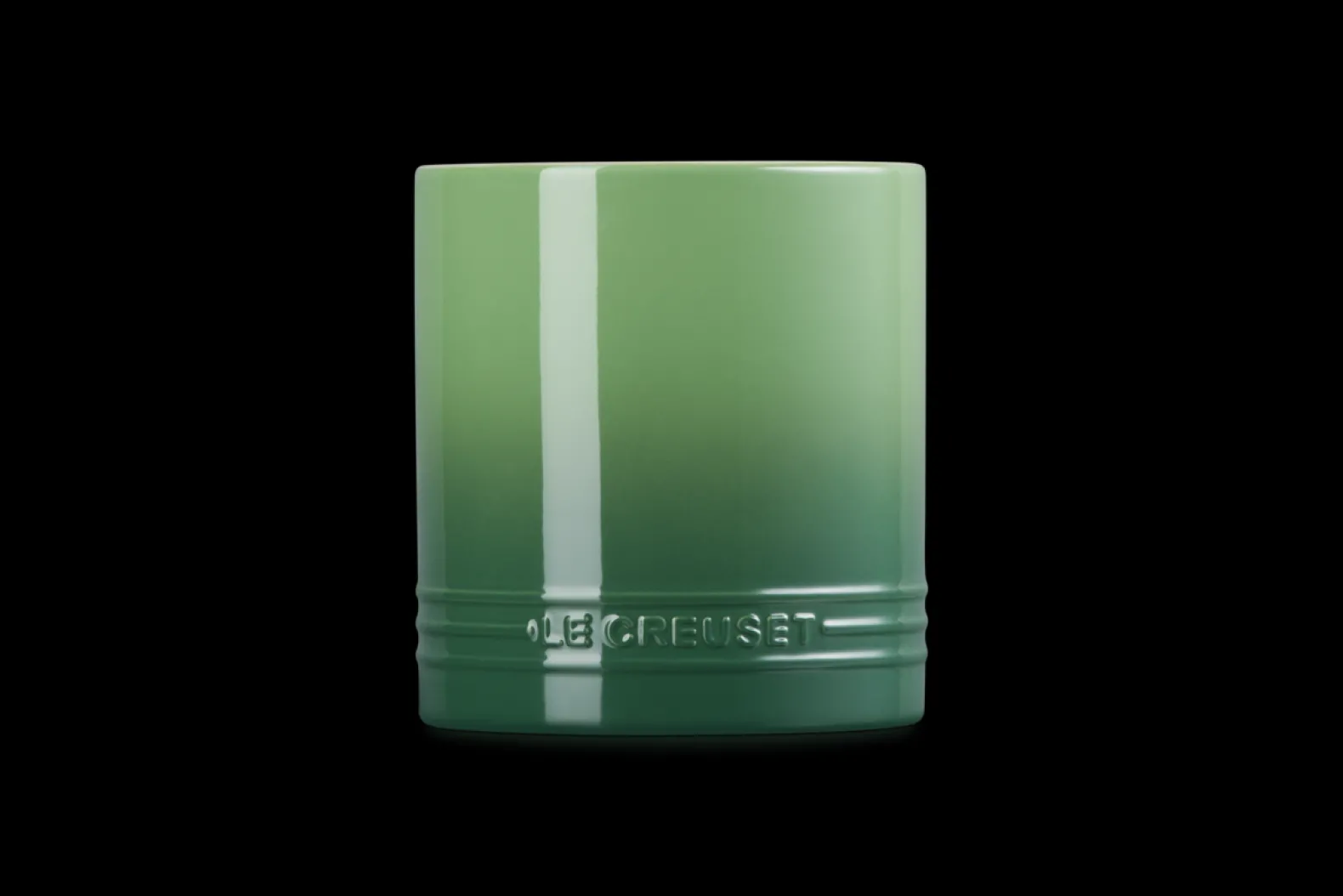 Stoneware Signature Utensil Jar
