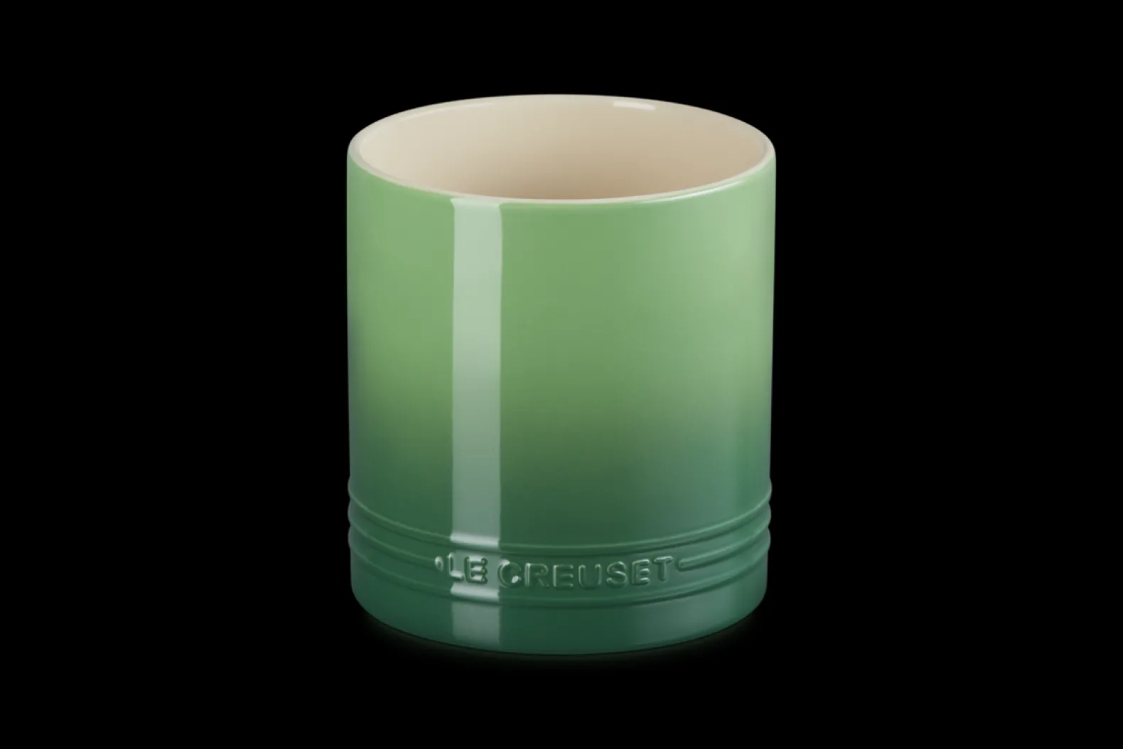 Stoneware Signature Utensil Jar