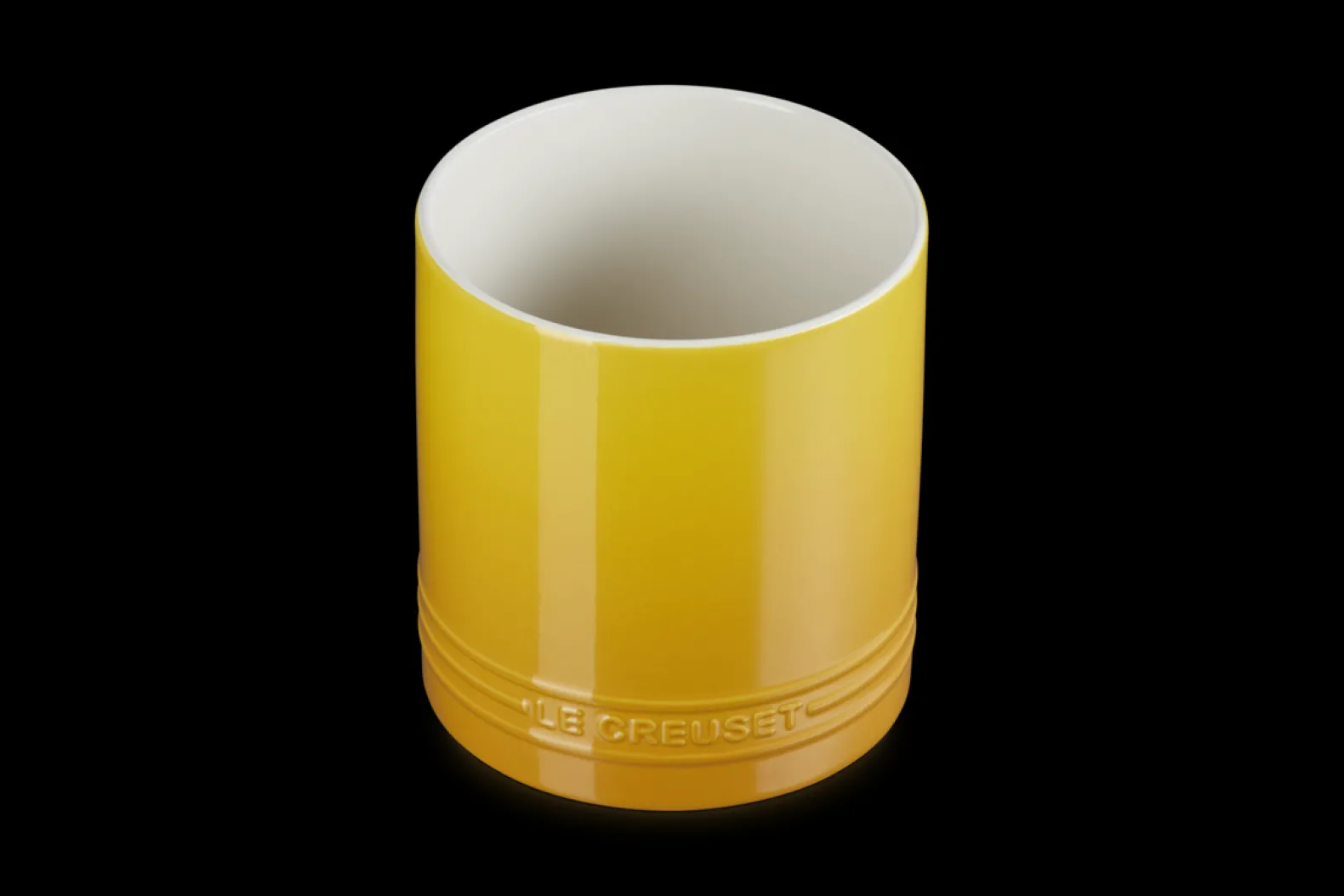 Stoneware Signature Utensil Jar