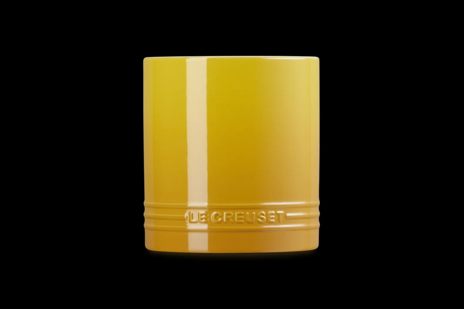 Stoneware Signature Utensil Jar