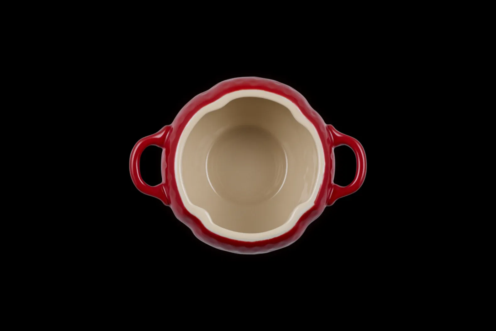 Stoneware Strawberry Cocotte