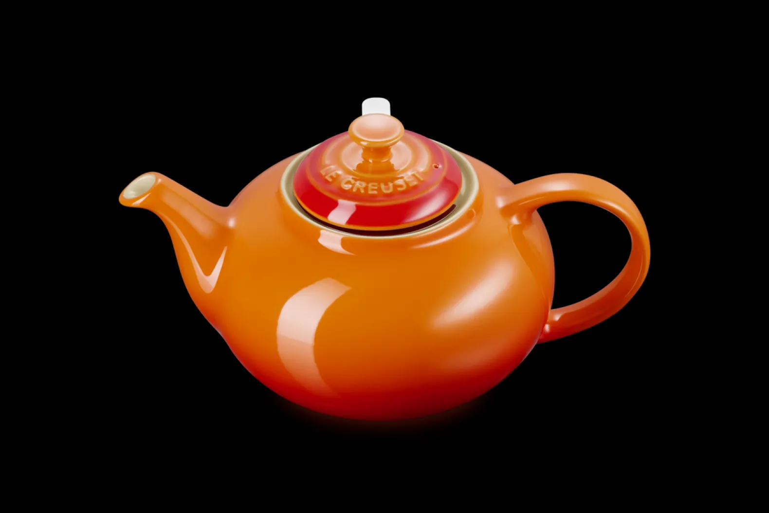 Stoneware Teapot with Stainless Steel Infuser