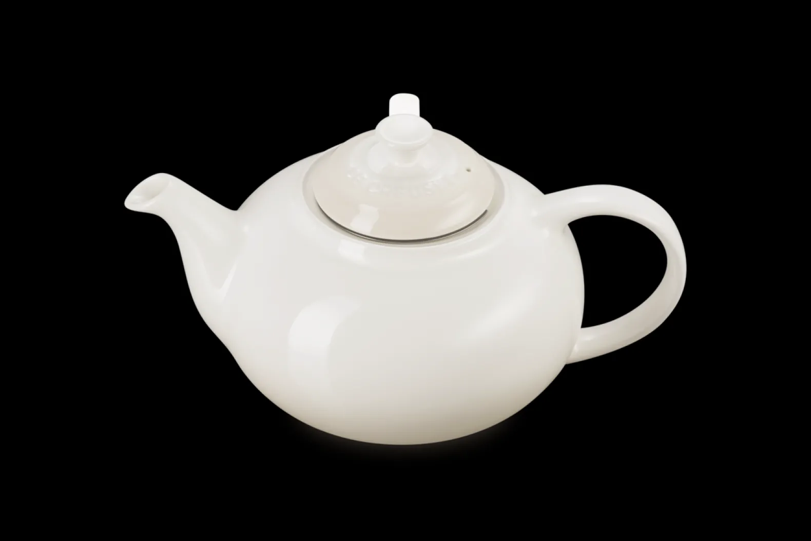 Stoneware Teapot with Stainless Steel Infuser