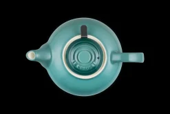 Stoneware Teapot with Stainless Steel Infuser