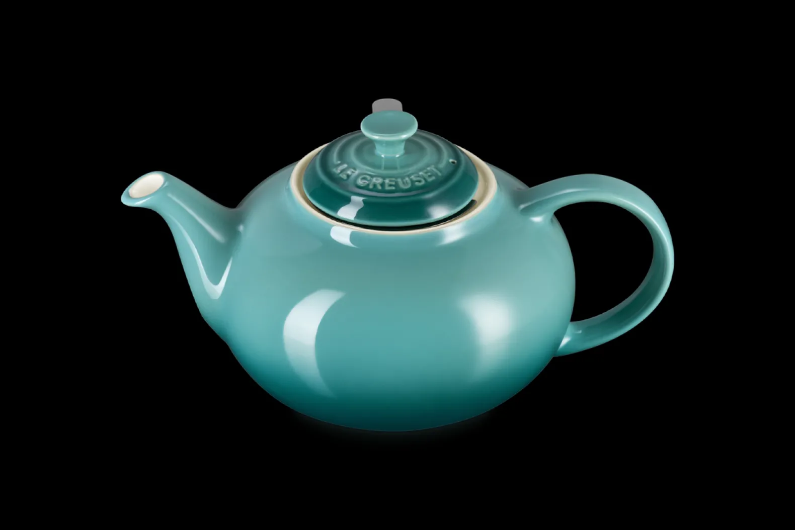 Stoneware Teapot with Stainless Steel Infuser