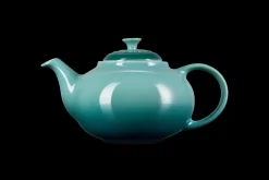 Stoneware Teapot with Stainless Steel Infuser