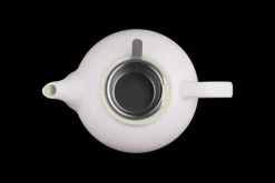 Stoneware Teapot with Stainless Steel Infuser