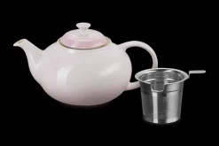 Stoneware Teapot with Stainless Steel Infuser