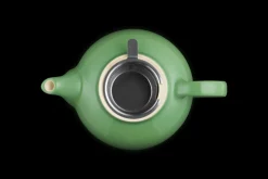 Stoneware Teapot with Stainless Steel Infuser