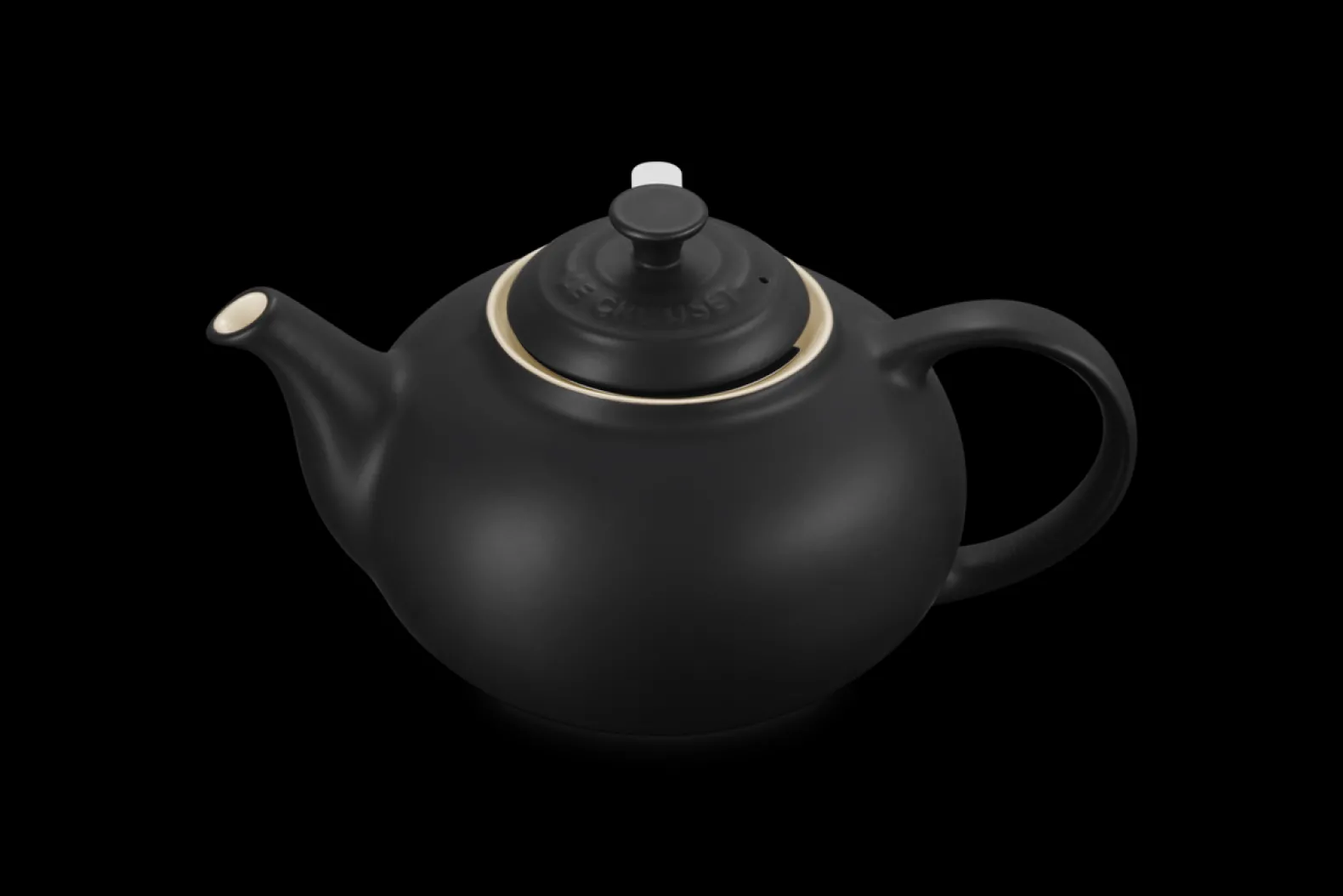 Stoneware Teapot with Stainless Steel Infuser