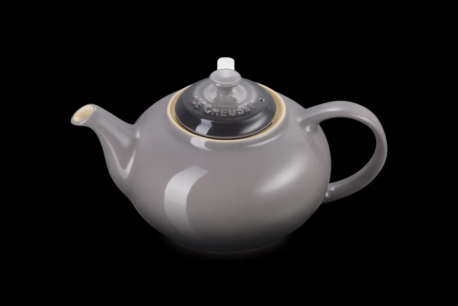 Stoneware Teapot with Stainless Steel Infuser