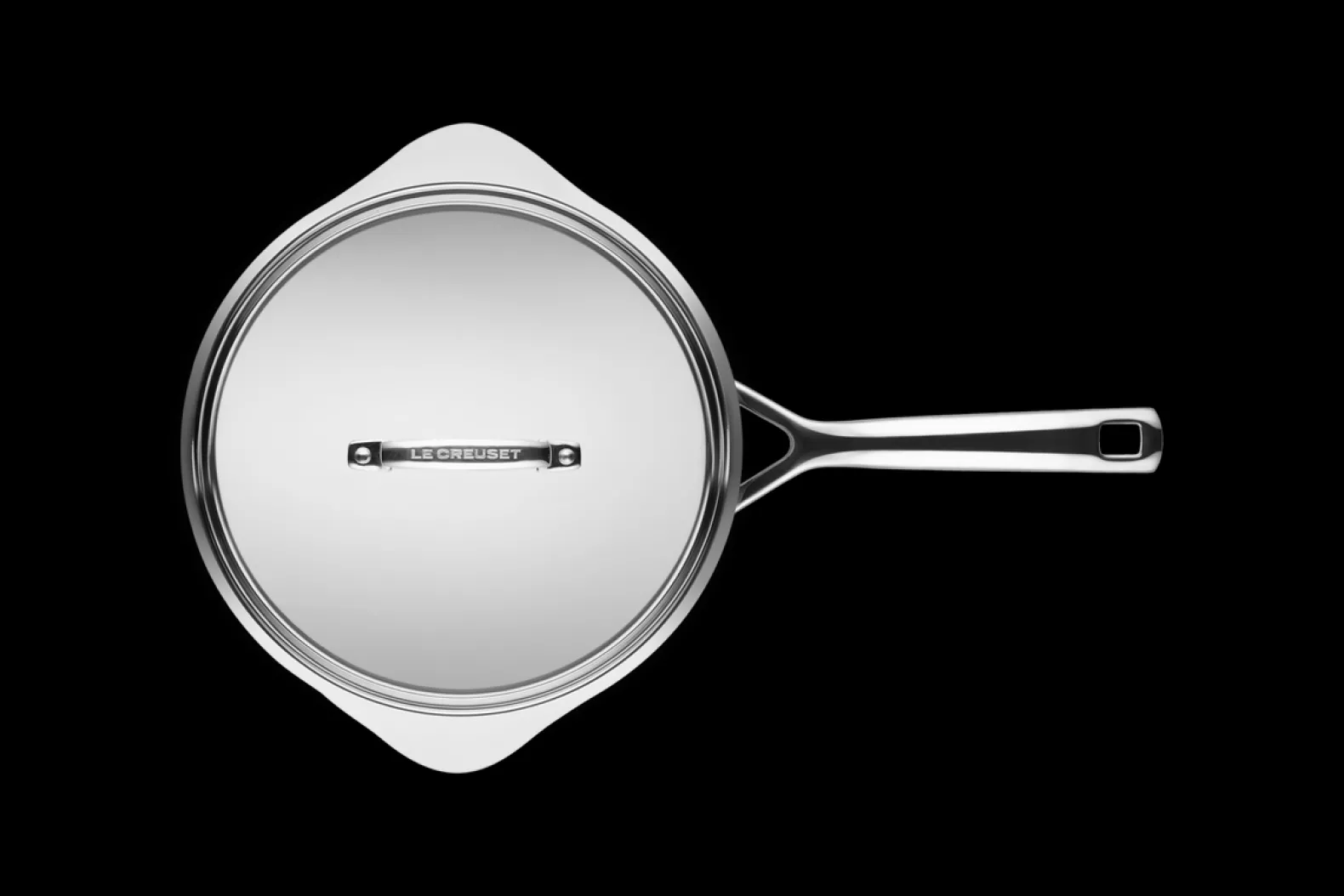 Toughened Non-Stick Chef's Pan with Pouring Spouts