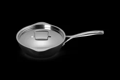 Toughened Non-Stick Chef's Pan with Pouring Spouts