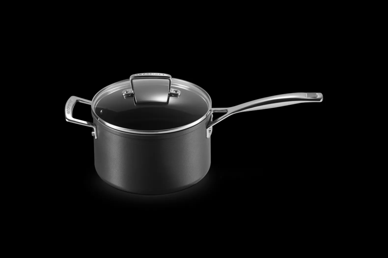 Toughened Non-Stick 3-piece Saucepan Set
