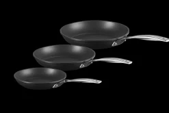 Toughened Non-Stick 3-piece Essential Frying Pans Set
