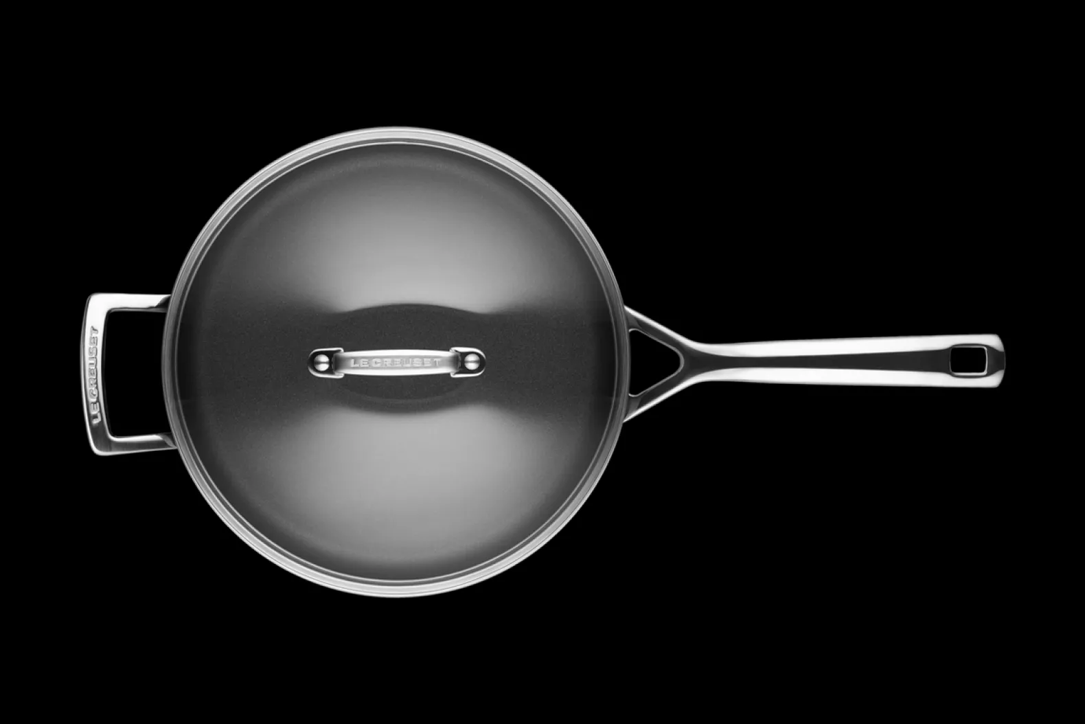 Toughened Non-Stick Sauté Pan with Glass Lid