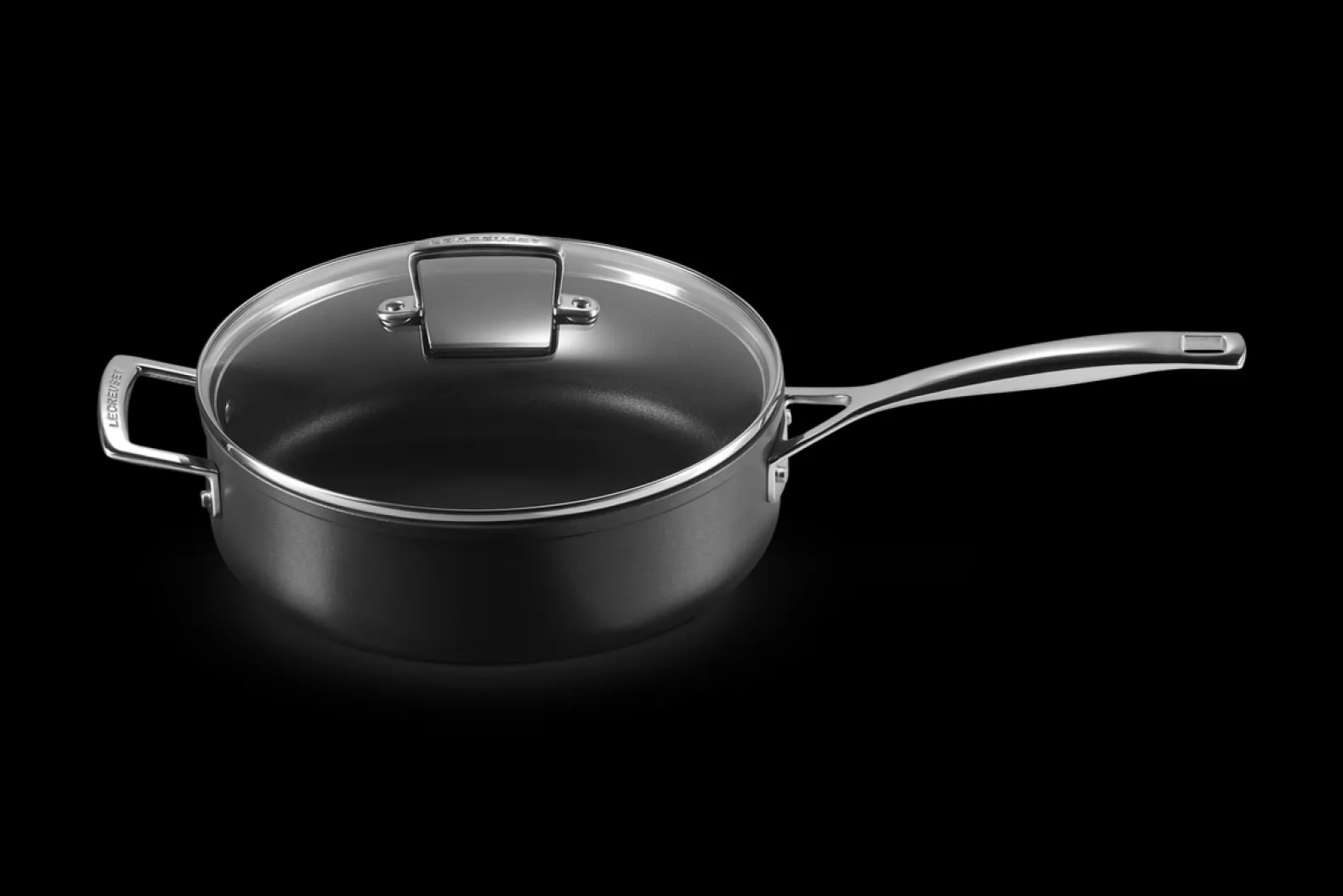 Toughened Non-Stick Sauté Pan with Glass Lid