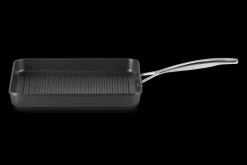 Toughened Non-Stick Square Grill with Long Handle